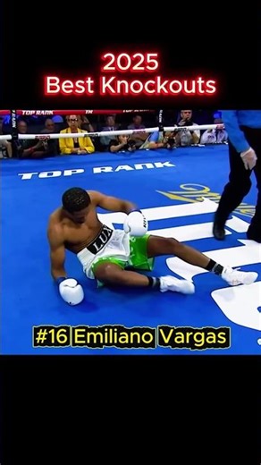 #16 Emiliano Vargas vs Alexander Espinoza: A Knockout to Remember | Top KO’s of 2025