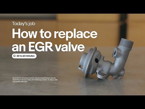 How to replace an EGR valve with eBay Motors