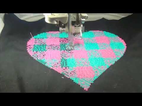 OML Embroidery Cross Stitch Time Lapse