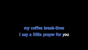 Karaoke I Say a Little Prayer - Dionne Warwick - CDG, MP4, KFN - Karaoke Version