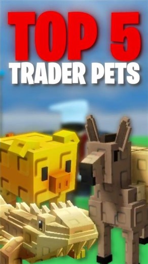 TOP 5 BEST TRADER PETS In Grow a Garden! #growagarden #roblox