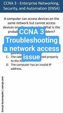 A computer and network access - CCNA Bite 48