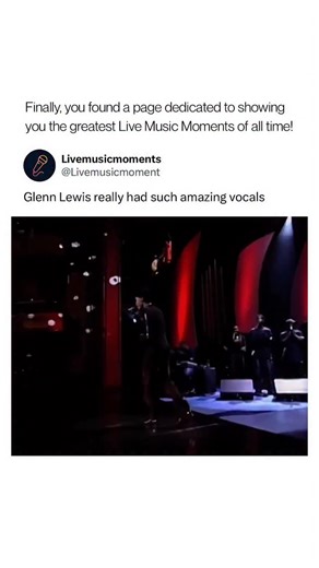 Live Music Moments on Instagram: "Glenn Lewis delivered a standout performance of “Don’t You Forget It” at the Apollo Theater in Harlem in 2001, appearing as part of the venue’s celebrated live concert tradition during the height of the neo-soul movement. Backed by a full band, Lewis leaned into the song’s slow-burn emotion, letting his smooth tenor and precise control carry the room in a setting long associated with career-defining moments for soul and R&B artists. Released in 1999 and later in