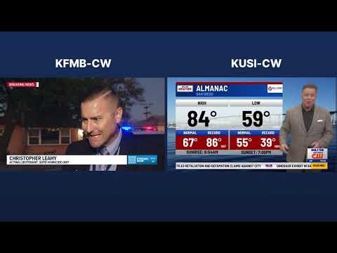 KUSI/KFMB-DT2 Side By Side Comparison of CW Affiliations | March 19, 2026