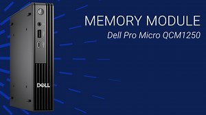 Cómo reemplazar el módulo de memoria en la Dell Pro Micro QCM1250
