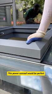 9.1K views · 46 reactions | Automatically opening and closing sunroof#windows #casementwindows #slidingwindows #aluminiumwindows #glasswindows #aluminum #factory #tottme #chinawindoors | Chinatottmetal | Facebook