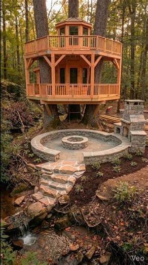 This Treehouse Took Over the Entire Forest… Wait for the Ending 😳🌲