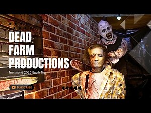 Art the Clown & Witch Animatronics from Dead Farm Productions | TransWorld 2025