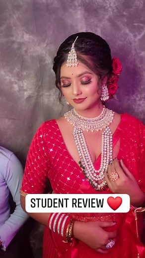 2.1K views · 38 reactions | Student review ❤️ Good job Pinky ❤️ Keep it up More details call/WhatsApp 078963 79829 | Purple Make up Studio | Facebook