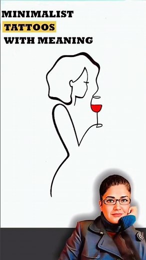 Minimalist Woman Line Art | Continuous Line Drawing #Shorts