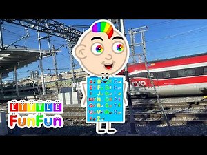 ABC Animals Song! 🔤 🐜🐻🐈 | Little FunFun Songs for Babies 0-3 Years 👶🏻