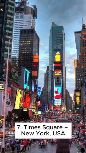 Top 10 Most Visited Tourist Attractions in the World 🌍✈️ #top #gtamyths #top10 #facts