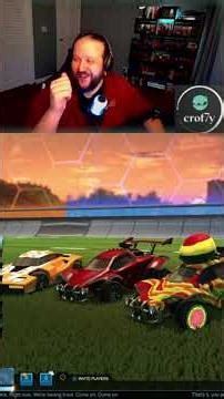 Crofty gets trolled in #RocketLeague