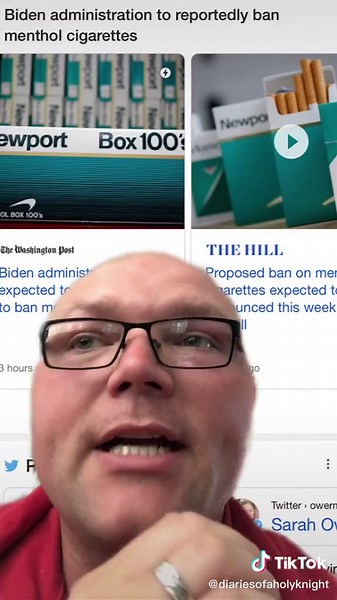 #greenscreen #cigarette #menthol #mentholcigs #mentholcigarette #ban #biden #fyp #xyzbca #newport