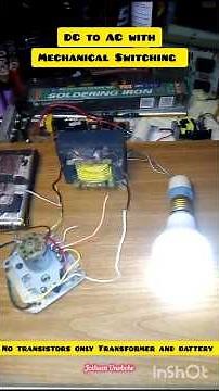 DC to AC Conversion with Mechanical Switching.