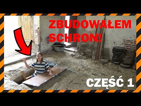 Zbudowałem PRAWDZIWY SCHRON! #1