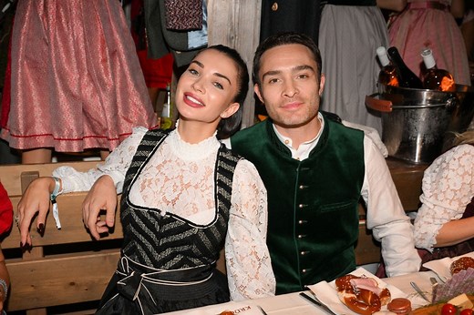 Ed Westwick and Wife Amy Jackson Are Expecting Their First Child