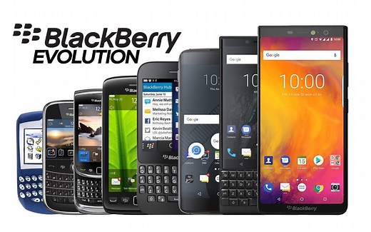 【进化史】黑莓手机 Blackberry Phones 1996-2018