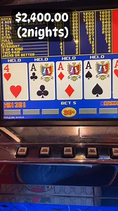 38 reactions · 21 shares | Video poker machine is being generous to me. #videopoker #southpoint South Point Hotel, Casino & Spa | Christine Zulueta | Facebook