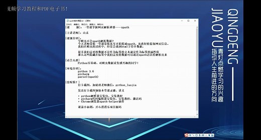 通过一个案例带你从零开始精通Python中xpath库，从此轻松提取网页信息。