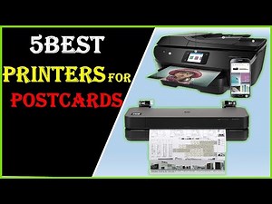 ✅ Top 5 Best Printers for Postcards 2025 🖨️ | High-Quality Photo & Card Stock Prints