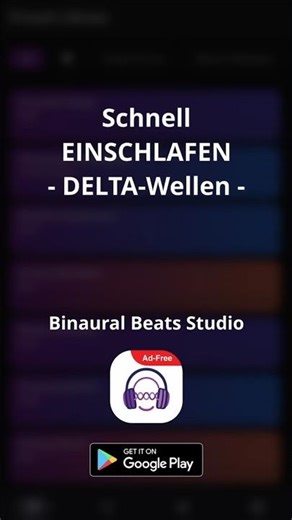 Schnell einschlafen – Delta-Wellen-Binaural-Beats für tiefen Schlaf