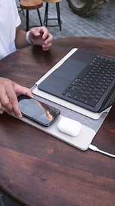 1.4M views · 1.7K reactions |  20% OFF  Work smarter, not harder with NEXA Laptop sleeves! Designed with wireless charging technology, our sleeves keep your iPhone and AirPods juiced up while protecting your laptop. GET YOURS NOW  https://journeyofficial.com/products/nexa-laptop-sleeve-with-wireless-charging | Journey - JRNY | Facebook