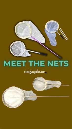 Ecology Supplies on Instagram: "We get a lot of net questions, so we thought a proper introduction would be helpful 🥅🔎🪲🐝🐜 #entomology #entomologist #insectnet #butterflynet"