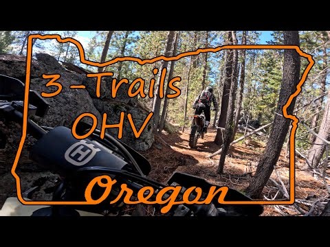 3 Trails OHV trail review from Crescent, Oregon. The tightest dirt bike single track available?