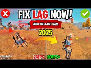 How To Fix LAG and FPS DROP in COD Mobile 2025 🔥💯 | Fix LAG in CODM | Call Of Duty Mobile