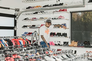 Joe La Puma and Complex take a look inside Chris Brown's enormous sneaker closet. | SoleCollector