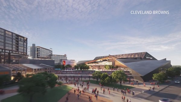 ODOT grants permit for Cleveland Browns to construct new enclosed stadium near Hopkins Airport in Brook Park