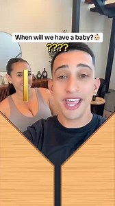WHEN WILL WE HAVE A BABY?!😨 #shorts | Andrea And Isaac