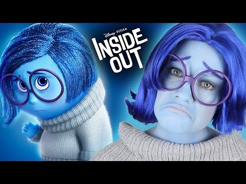 Inside Out SADNESS Makeup Tutorial - Cosplay/Halloween Costume | Rotoscopers