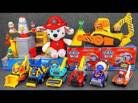 Paw Patrol Toys Unboxing Series ASMR| Paw Patrol Multiple of Construction Truck | Spin Spaceship Toy