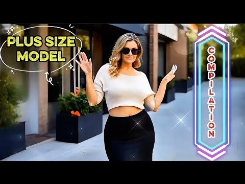 Plus size model 💋 over 50 💫 compilation #plussizemodel #fashion #model