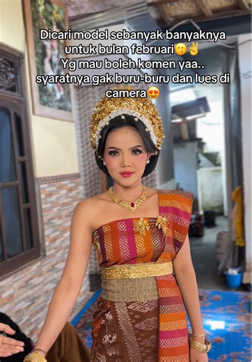 Dicari Model Makeup untuk Februari di Klungkung