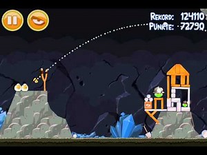 Angry Birds Level 17-6 - 3 Stars Theme 7 - Mine and Dine