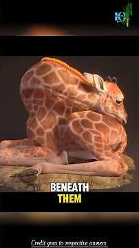 Ever wondered how Giraffes sleep? Do they lie down?