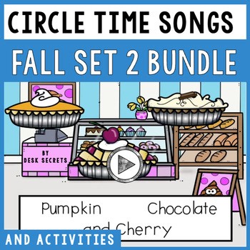 Fall Set 2 Circle Time Songs With Activities - Preschool Kindergarten 1st