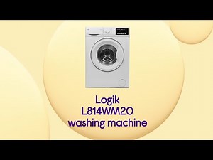 Logik L814WM20 8 kg 1400 Spin Washing Machine - White - Product Overview
