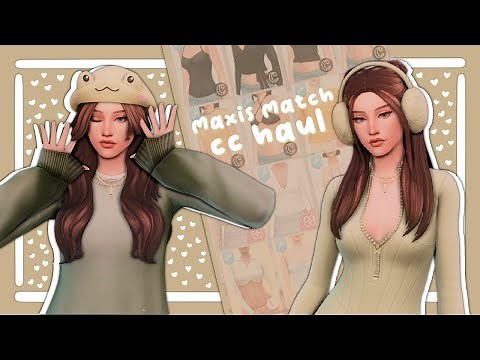 JANUARY CC HAUL + CC LINKS🧡 | The Sims 4