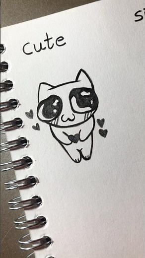 How to draw easy cute things when bored tutorial ✨