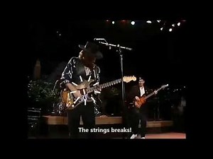 Top Live broken strings !! Eric Clapton, Stevie Ray Vaughan, buddy guy .