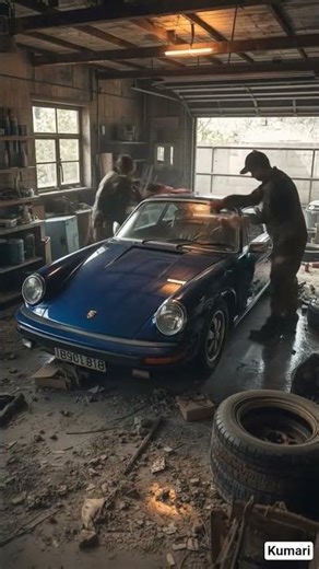 Old Vintage Car Restoration Timelapse.