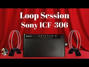 In the Loop Sony ICF-306 AM FM Portable Radio