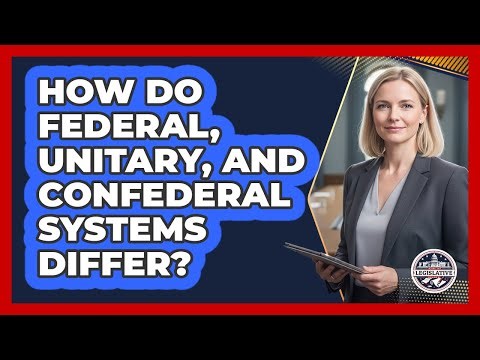 How Do Federal, Unitary, and Confederal Systems Differ?