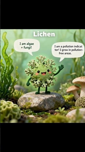 3 Types of Lichen 🌿+🍄|TS of Lichen| Light microscope 🔬 #science #lichen#life #plants #fungi