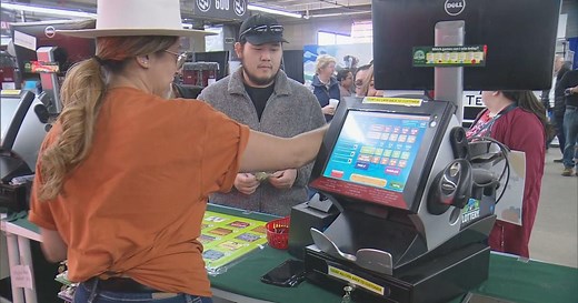 Mega Millions lottery tickets given away at National Western Stock Show