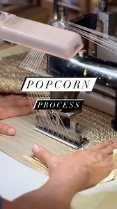 Twins Pleating & Smocking | Fabric Texture Experts on Instagram: "SHARING our SECRETS 🤫 the PROCESS of the POPCORN technique! Shirring the fabric with elastic in a square pattern takes practice! Take a look! Questions on your next project — TEXT 833-TO-PLEAT #MadeinLosAngeles #Popcorn #Shirring #Smocking #LAFashion #LosAngeles"